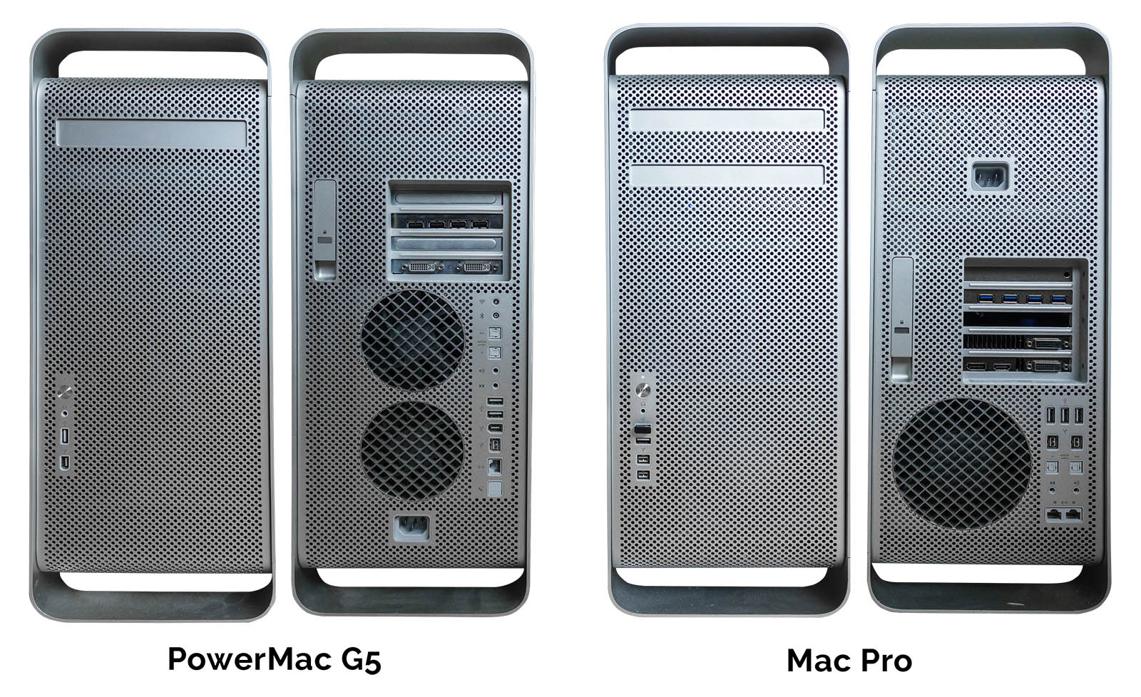 PowerMac G5 vs. Mac Pro