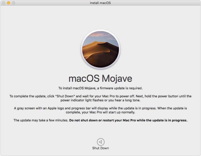 Apple Download Mojave Installer