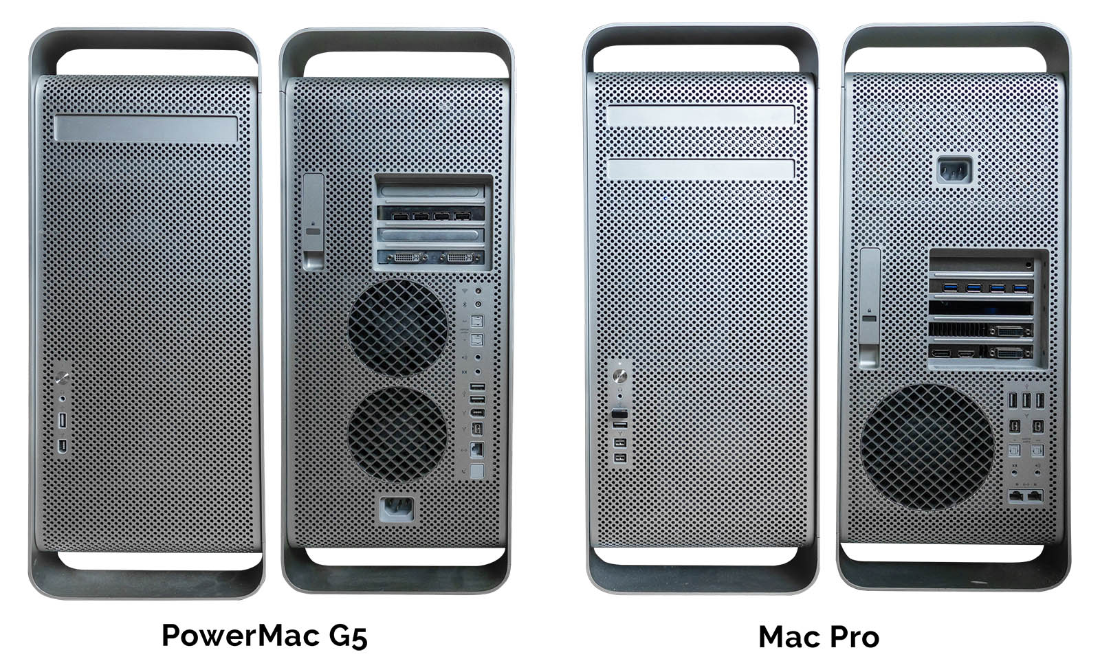 GPU tests - 2008 Mac Pro versus previous Mac towers